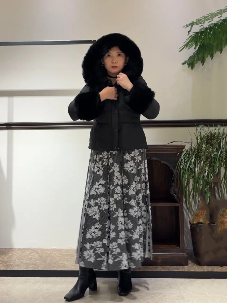 GRACE CONTINENTAL N.YURI コーディネート画像