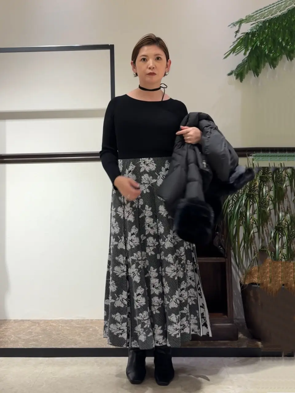 GRACE CONTINENTAL N.YURI コーディネート画像