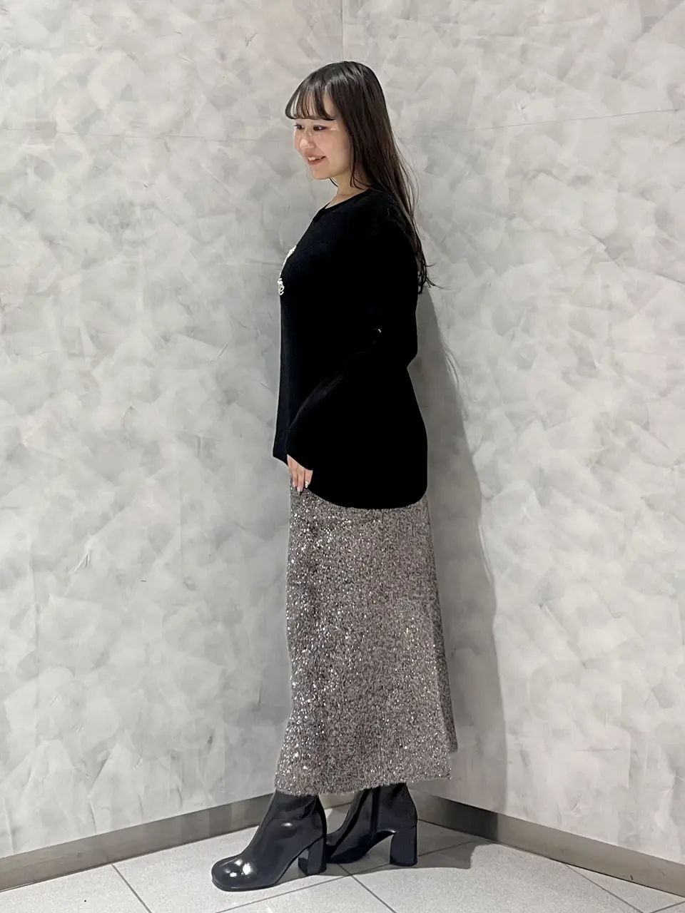 GRACE CONTINENTAL 根本　紗良 コーディネート画像