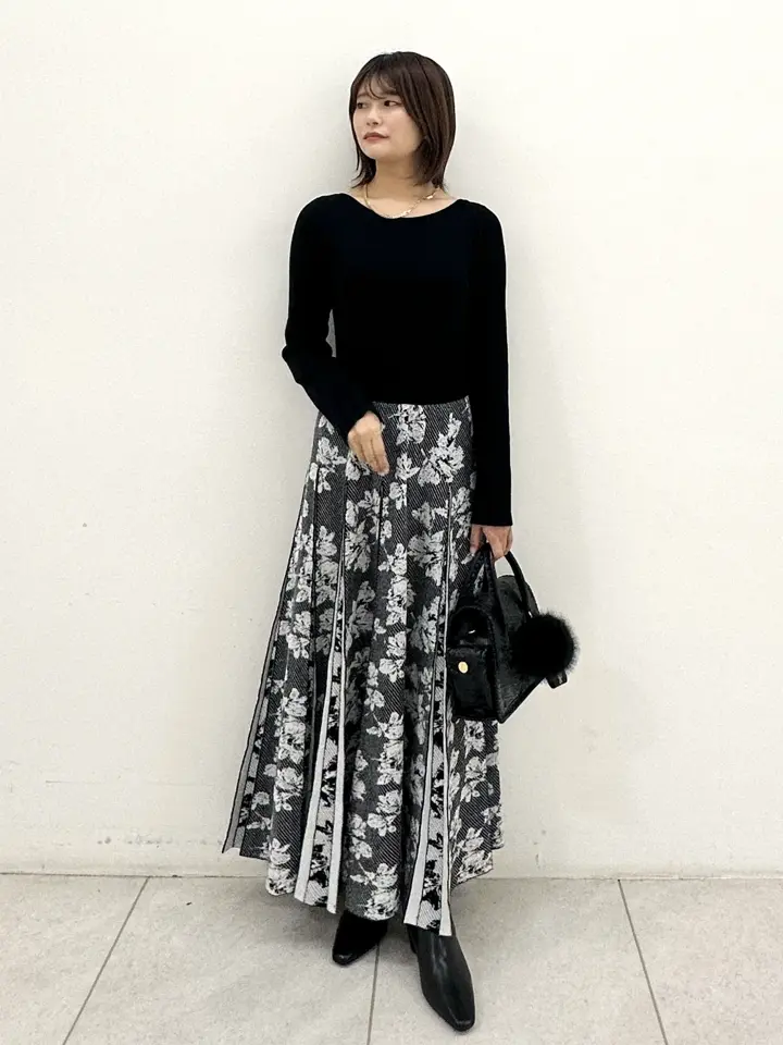 GRACE CONTINENTAL MORITA AI コーディネート画像