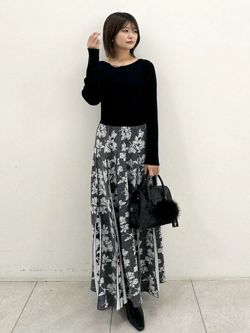 GRACE CONTINENTAL MORITA AI コーディネート画像