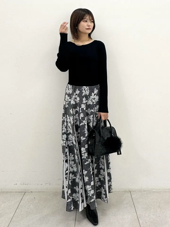 GRACE CONTINENTAL MORITA AI コーディネート画像