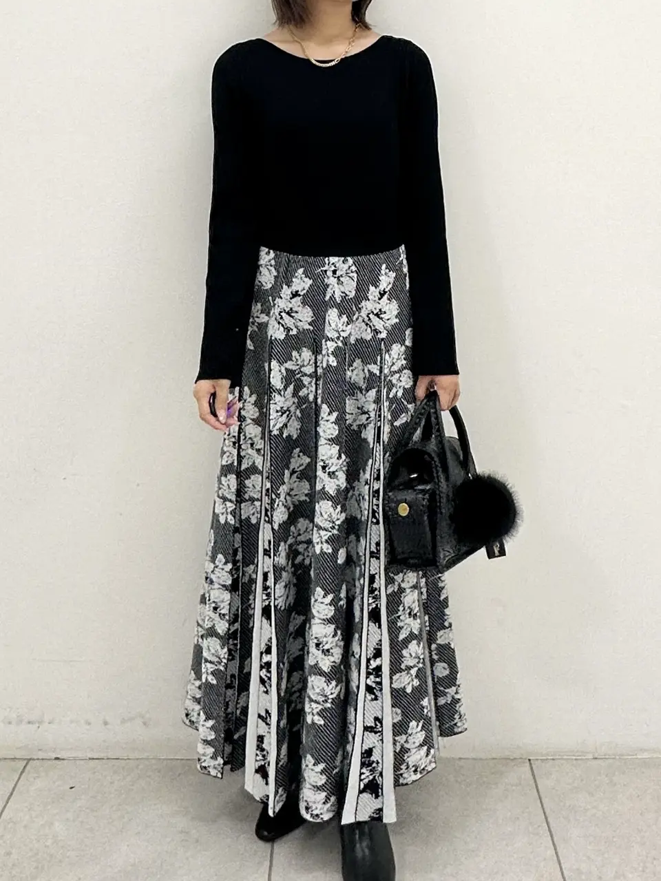 GRACE CONTINENTAL MORITA AI コーディネート画像