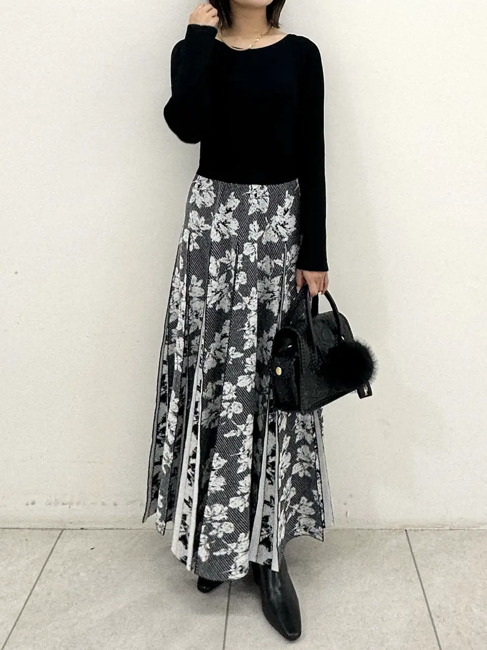 GRACE CONTINENTAL MORITA AI コーディネート画像