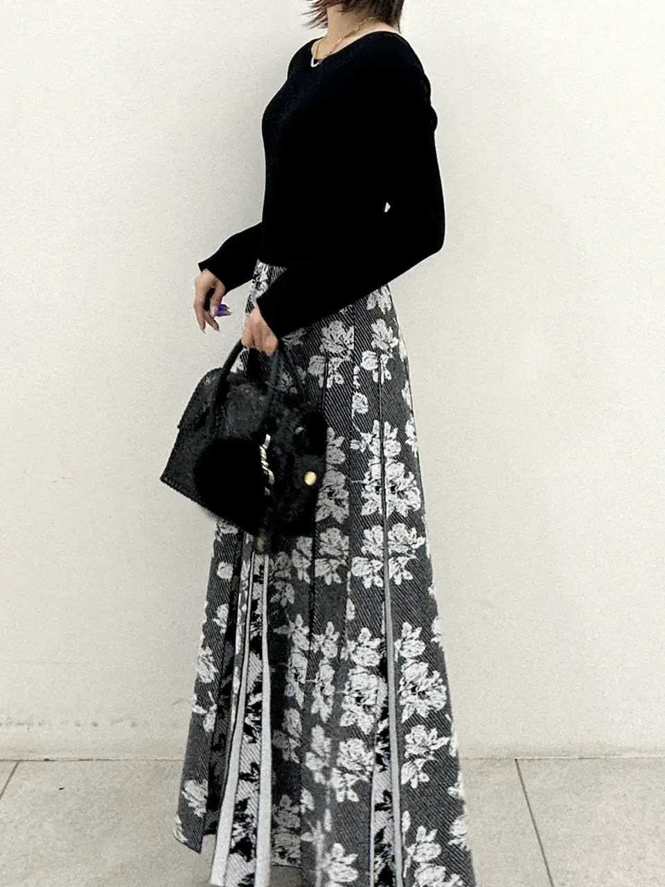 GRACE CONTINENTAL MORITA AI コーディネート画像