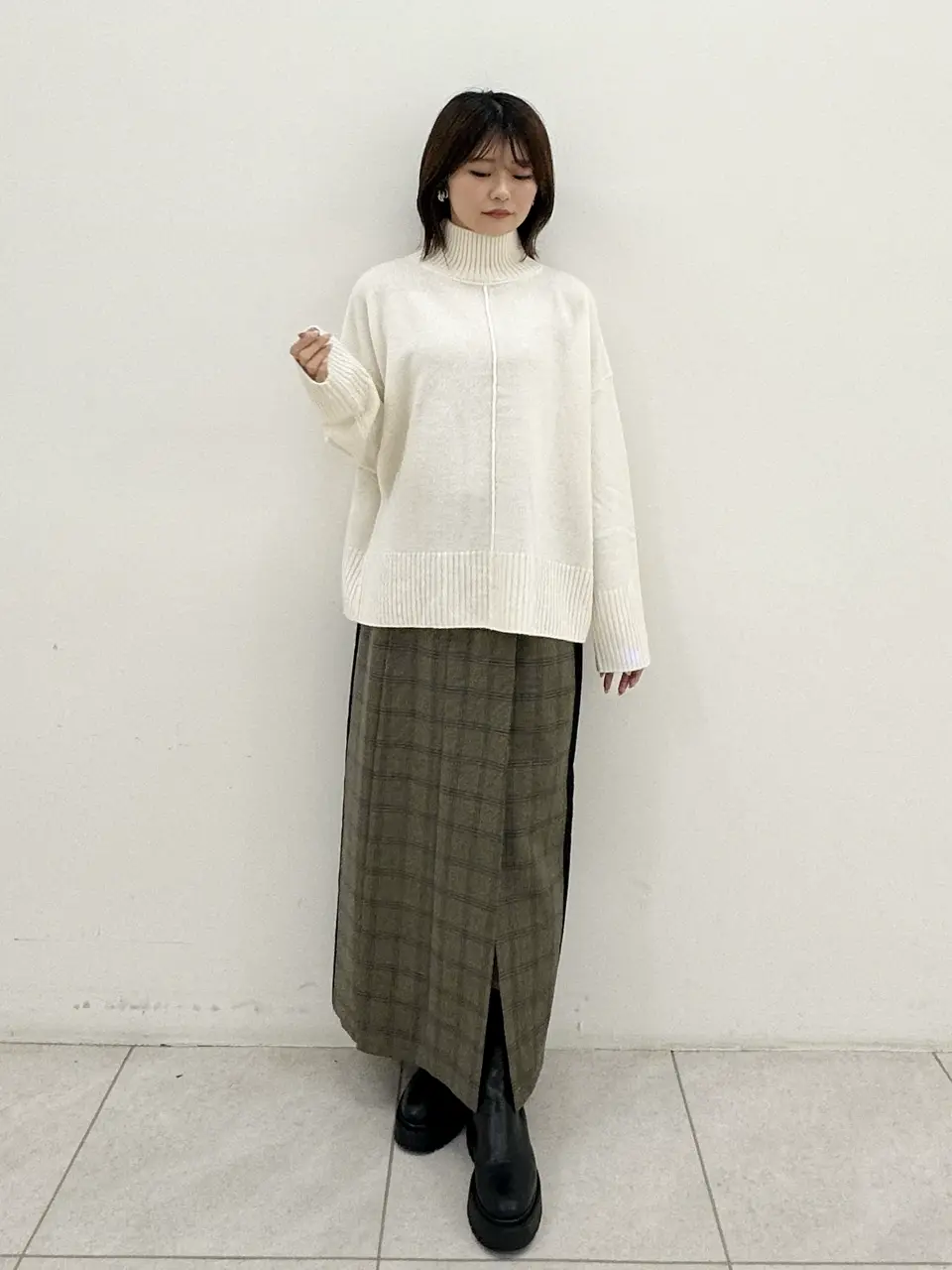 GRACE CONTINENTAL MORITA AI コーディネート画像