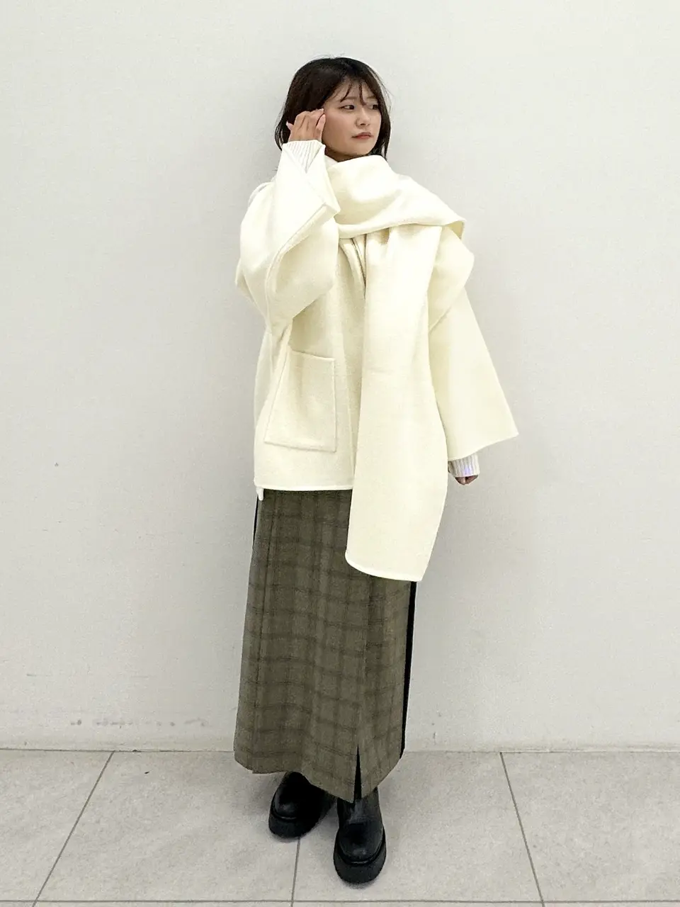 GRACE CONTINENTAL MORITA AI コーディネート画像