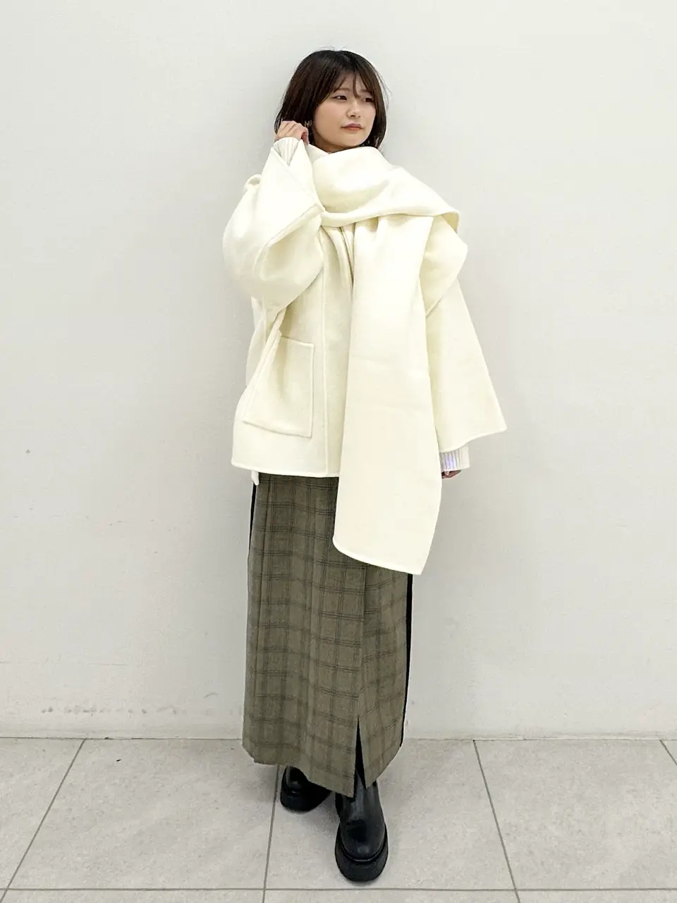 GRACE CONTINENTAL MORITA AI コーディネート画像