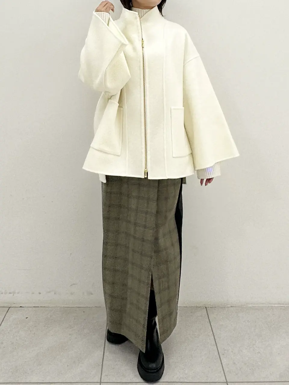 GRACE CONTINENTAL MORITA AI コーディネート画像