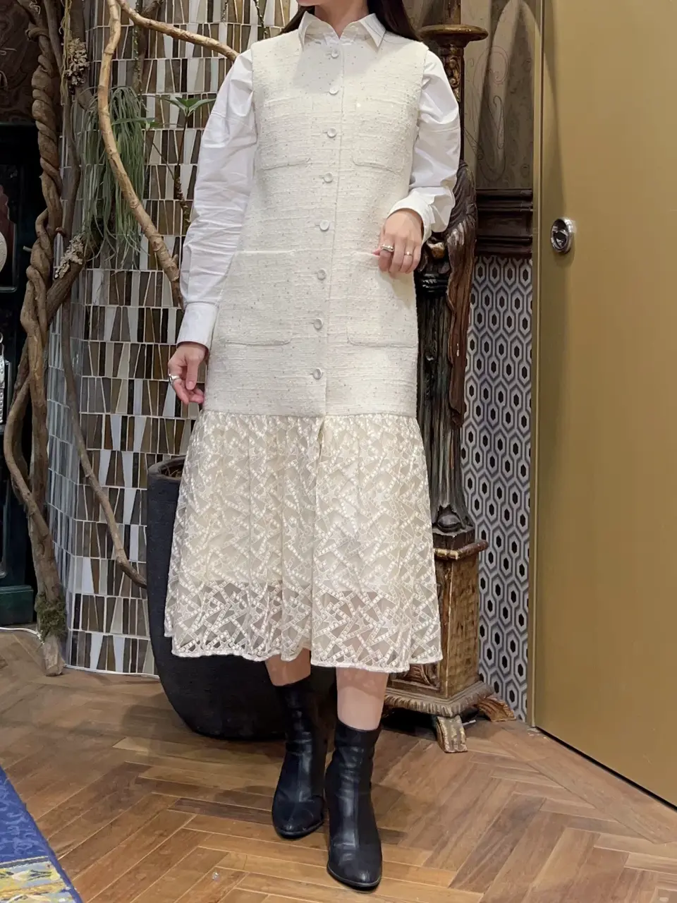 GRACE CONTINENTAL 古川温子 コーディネート画像