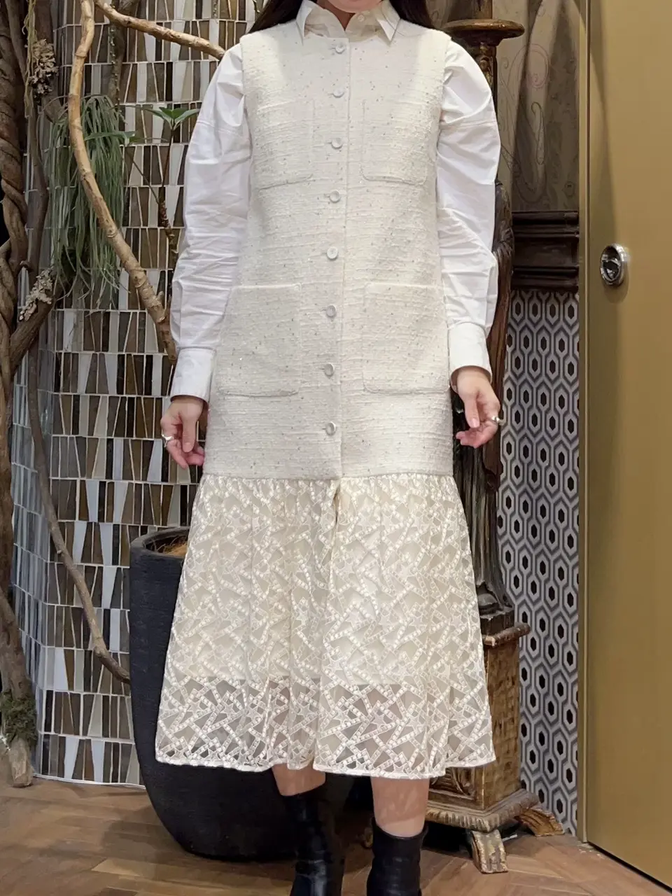 GRACE CONTINENTAL 古川温子 コーディネート画像