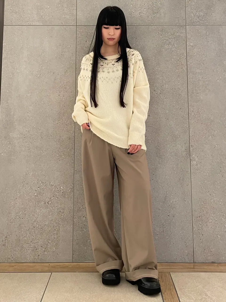 GRACE CONTINENTAL 清水　杏梨 コーディネート画像