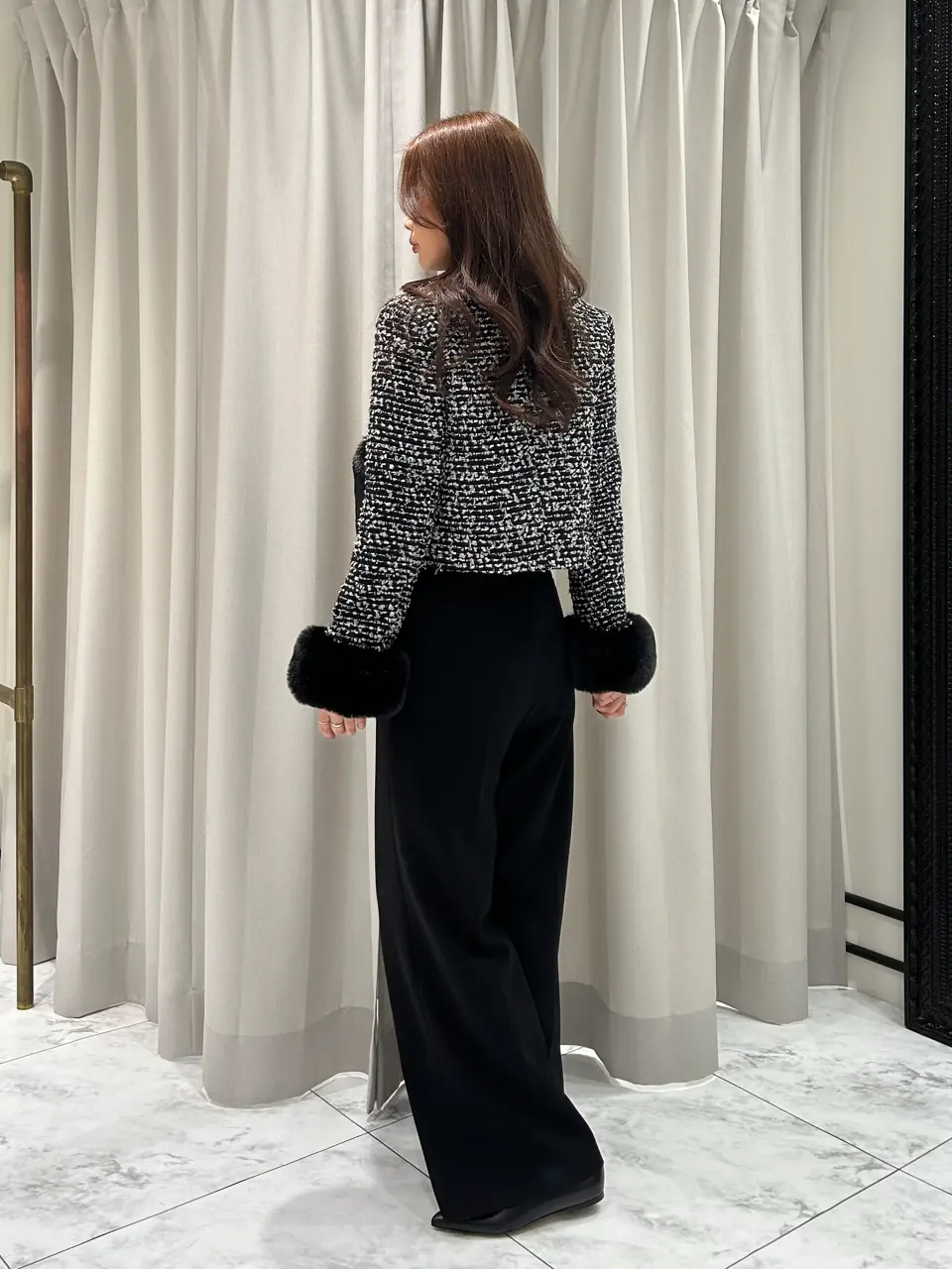 GRACE CONTINENTAL 志田　悠 コーディネート画像