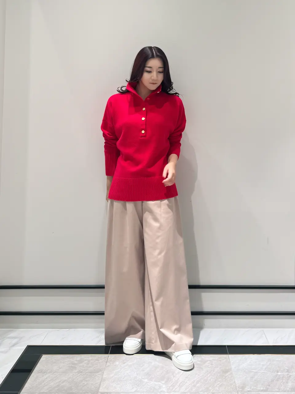 GRACE CONTINENTAL MOMOKO コーディネート画像