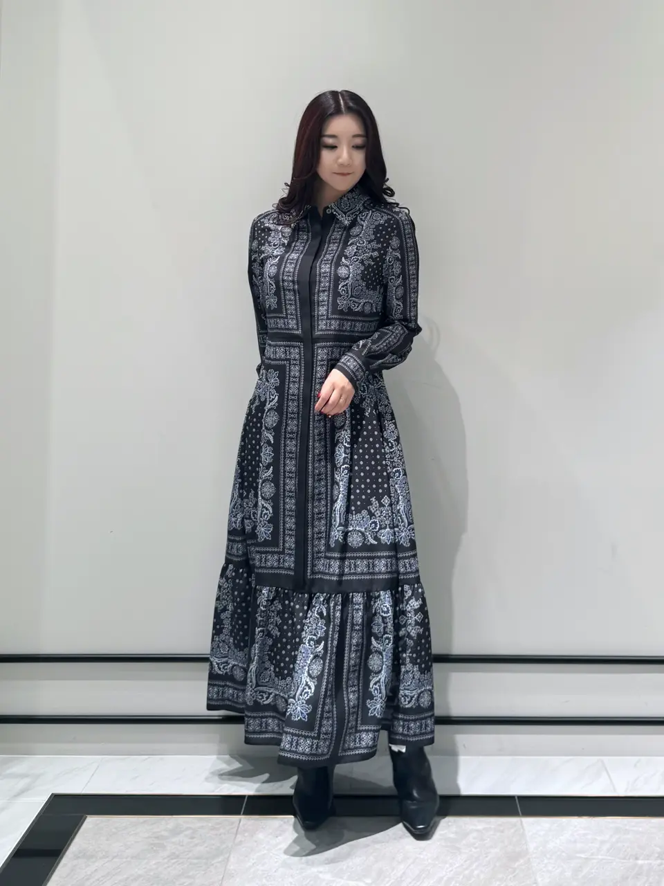 GRACE CONTINENTAL MOMOKO コーディネート画像