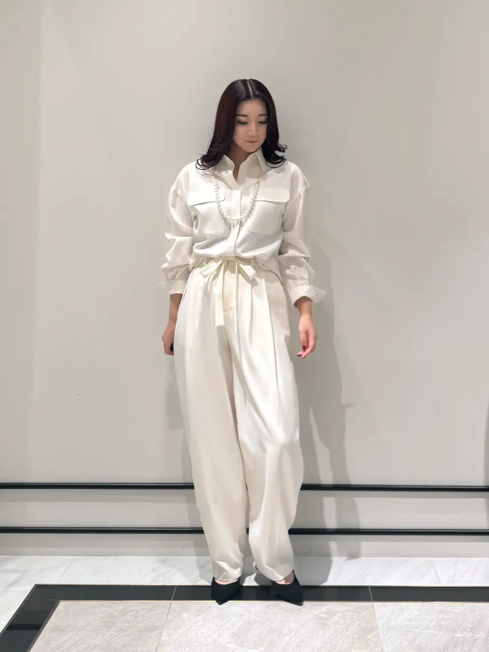 GRACE CONTINENTAL MOMOKO コーディネート画像