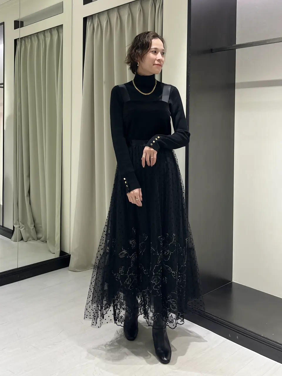 GRACE CONTINENTAL 亀田 未希 コーディネート画像