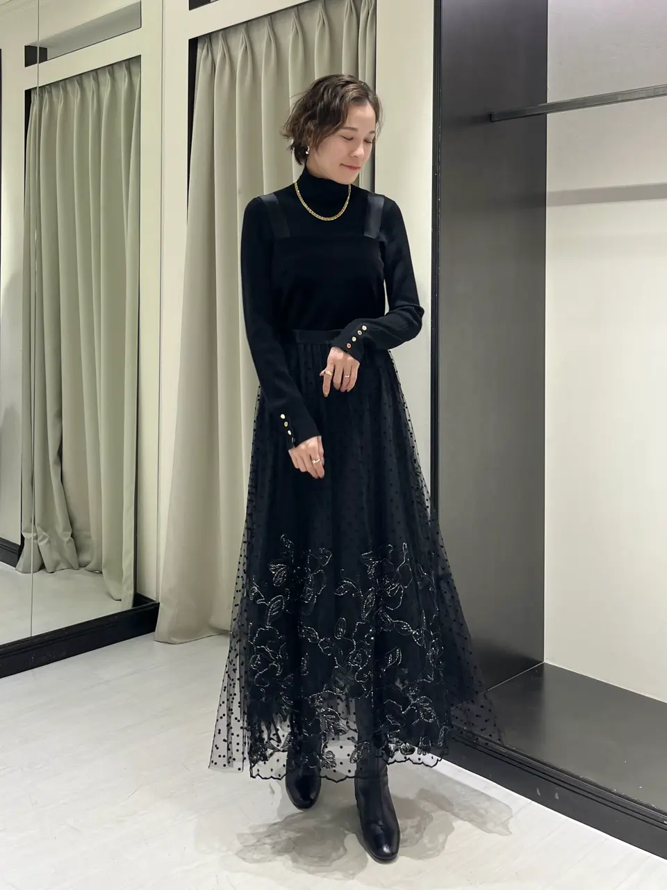 GRACE CONTINENTAL 亀田 未希 コーディネート画像