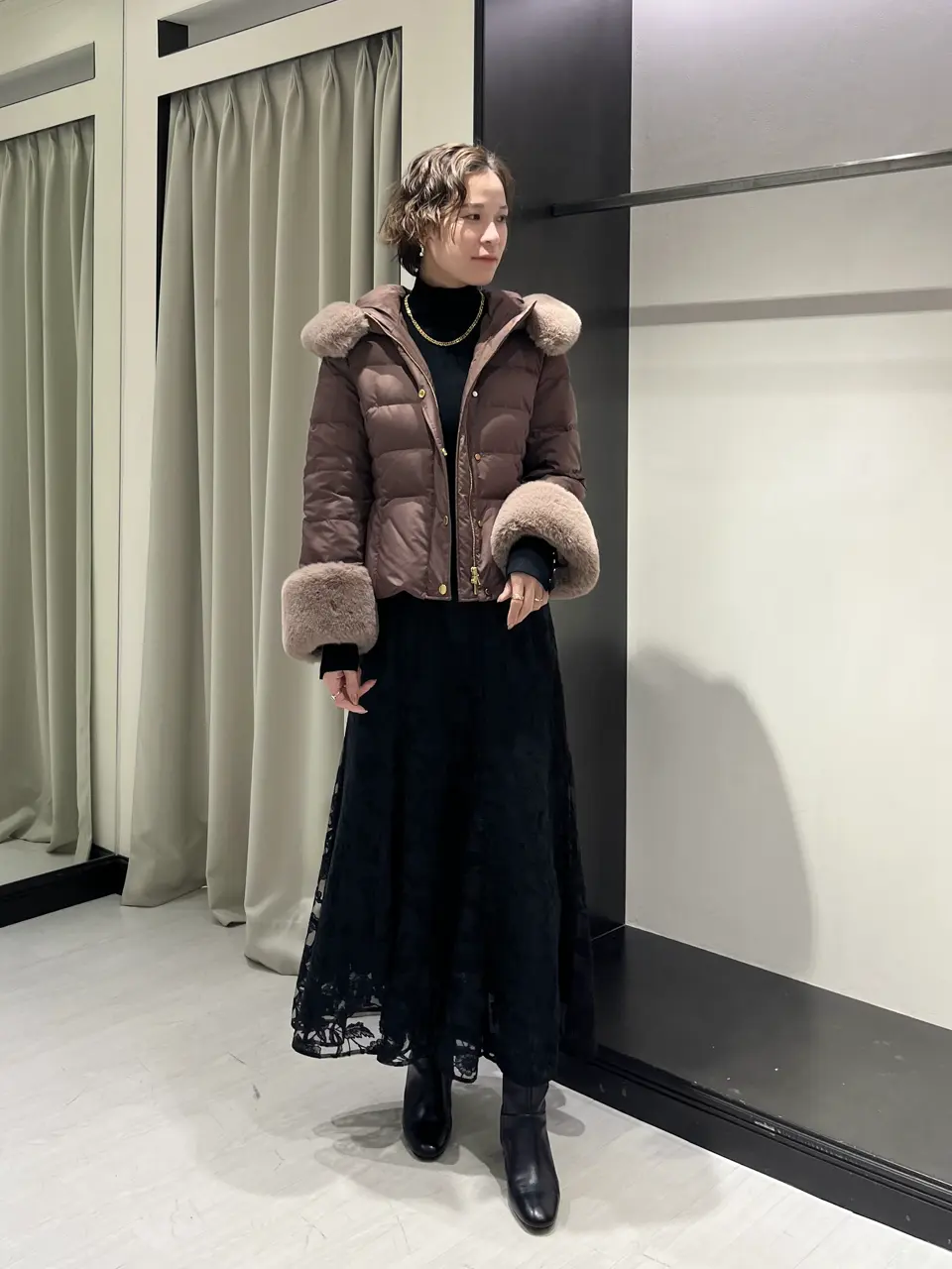 GRACE CONTINENTAL 亀田 未希 コーディネート画像