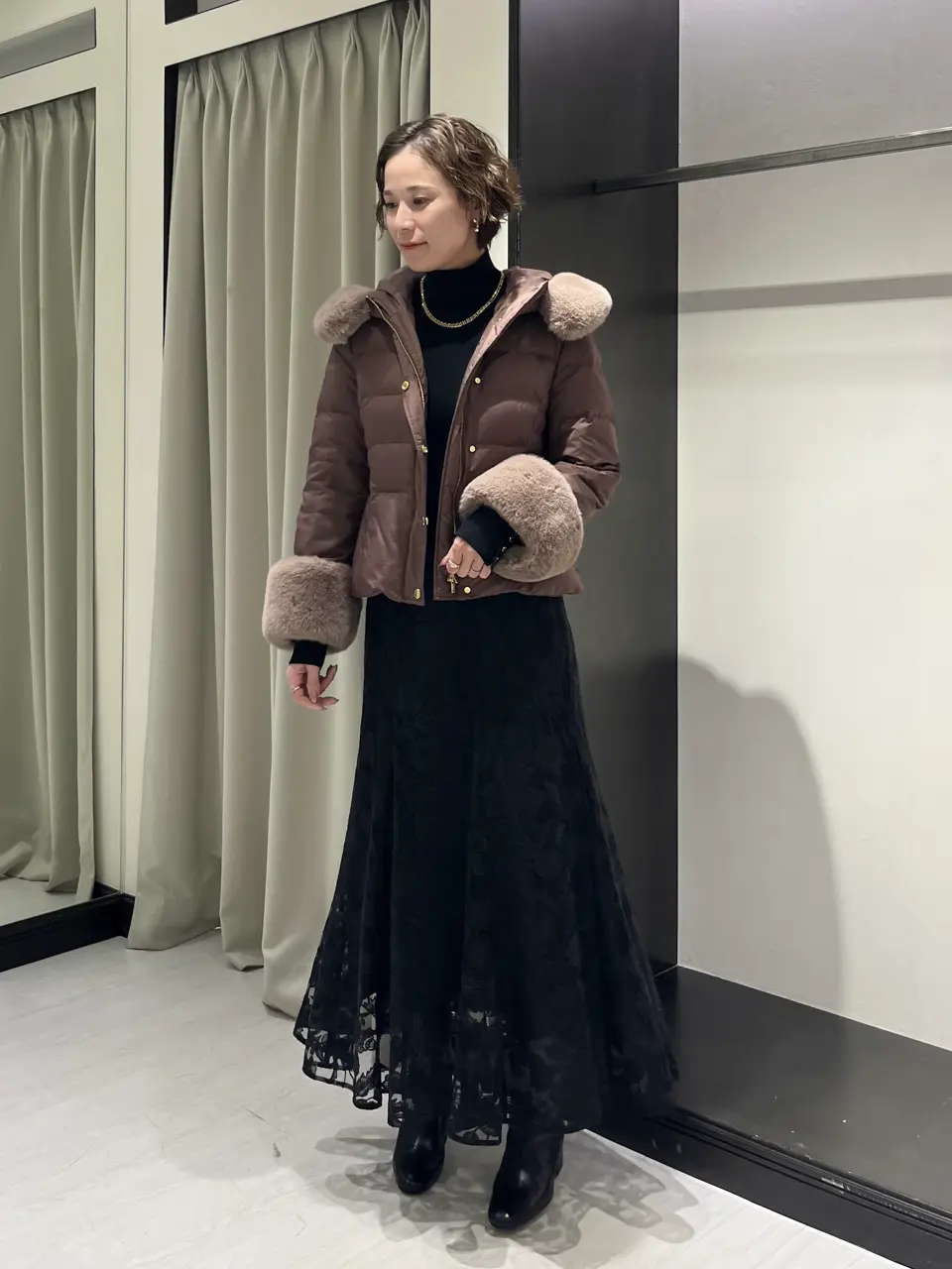 GRACE CONTINENTAL 亀田 未希 コーディネート画像