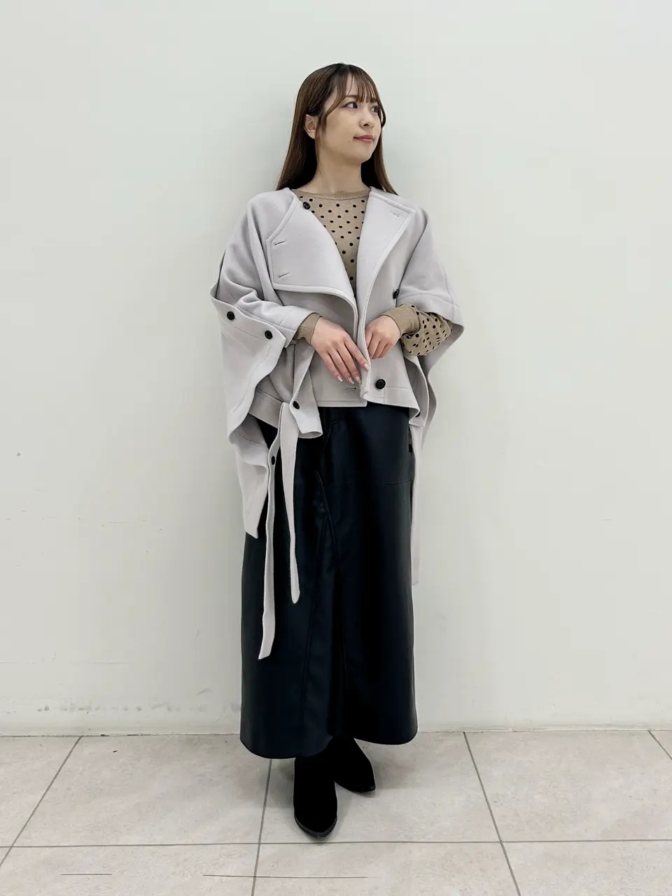 GRACE CONTINENTAL Miu Akamatsu コーディネート画像