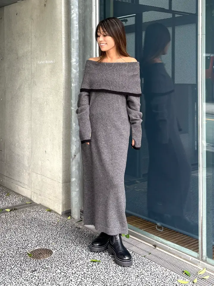 GRACE CONTINENTAL yukimi yonee コーディネート画像