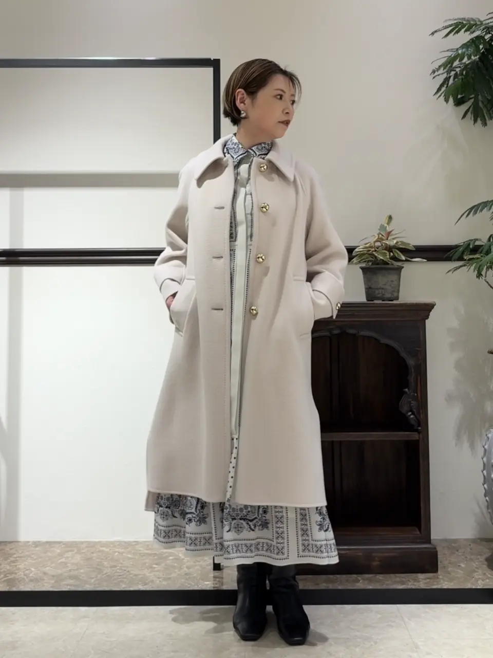 GRACE CONTINENTAL N.YURI コーディネート画像