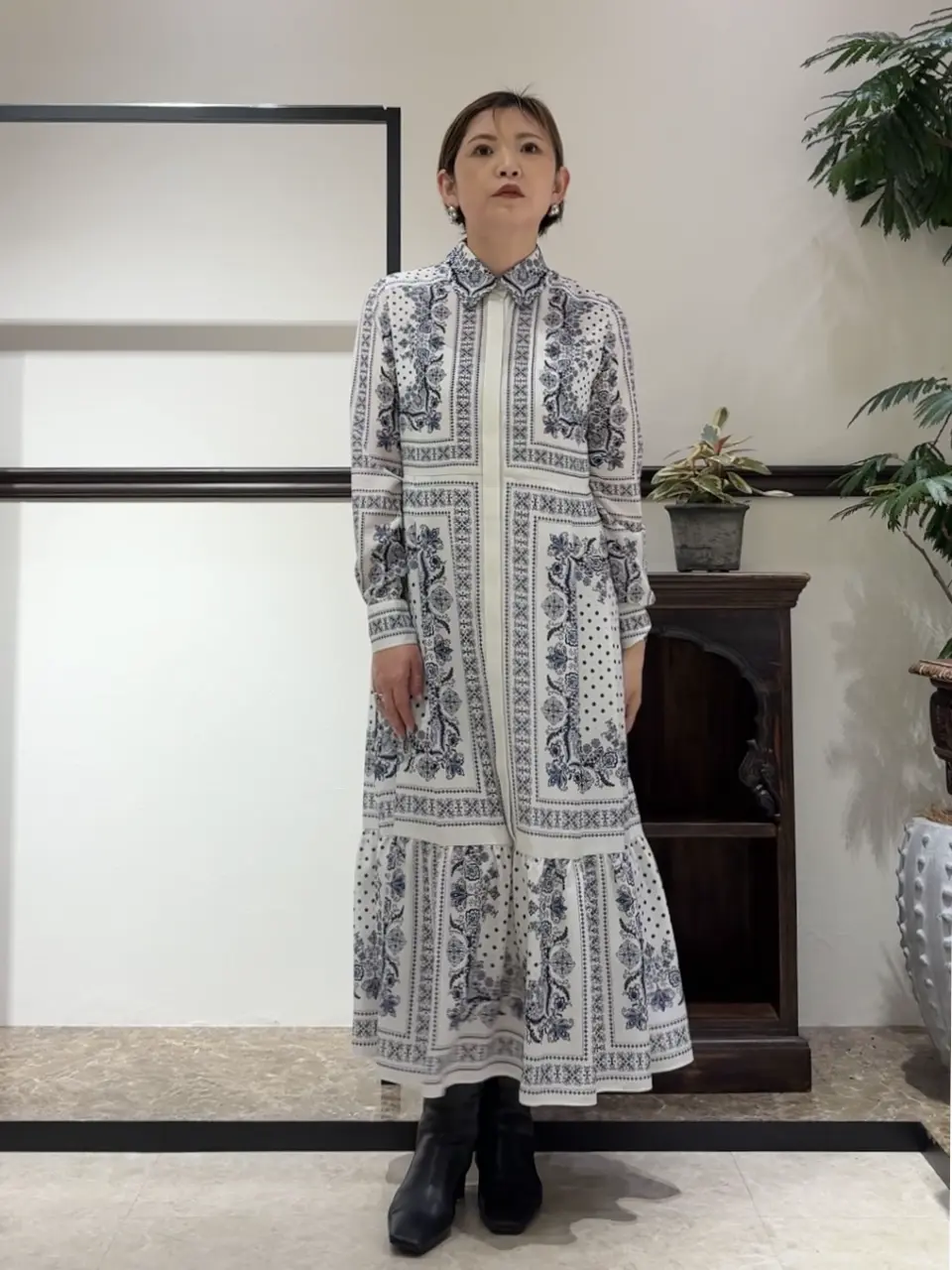 GRACE CONTINENTAL N.YURI コーディネート画像