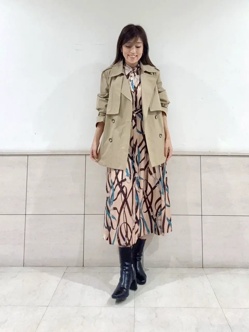 GRACE CONTINENTAL yukimi yonee コーディネート画像