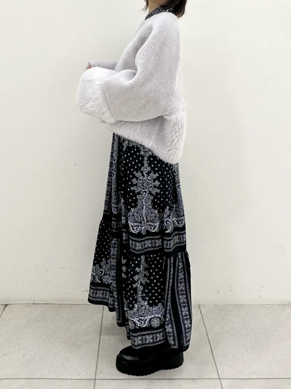 GRACE CONTINENTAL MORITA AI コーディネート画像