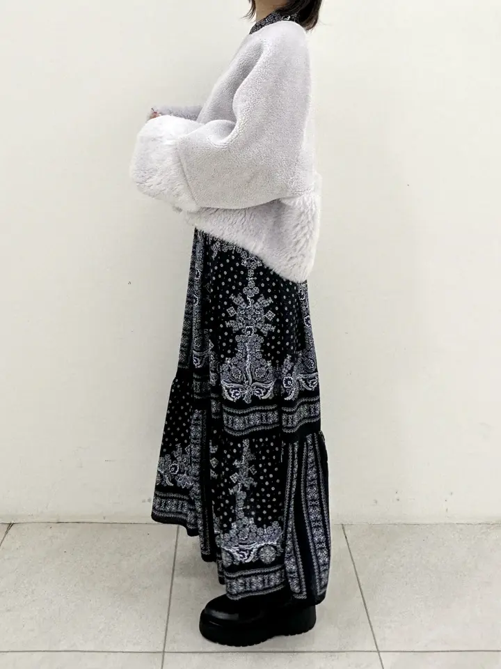 GRACE CONTINENTAL MORITA AI コーディネート画像