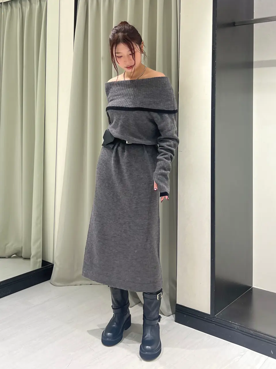 GRACE CONTINENTAL NORIA コーディネート画像