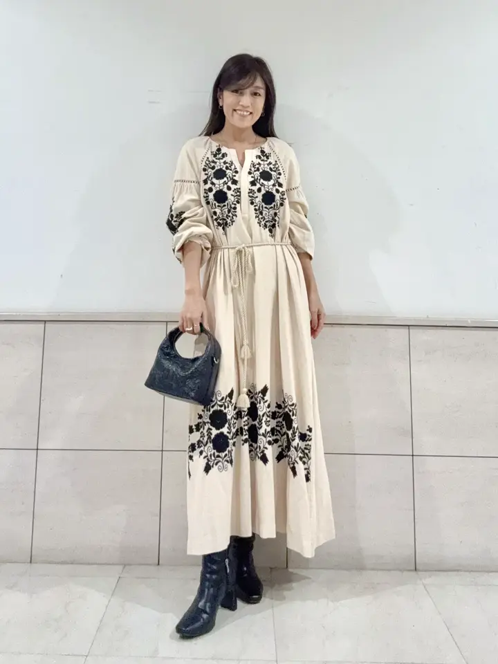 GRACE CONTINENTAL yukimi yonee コーディネート画像