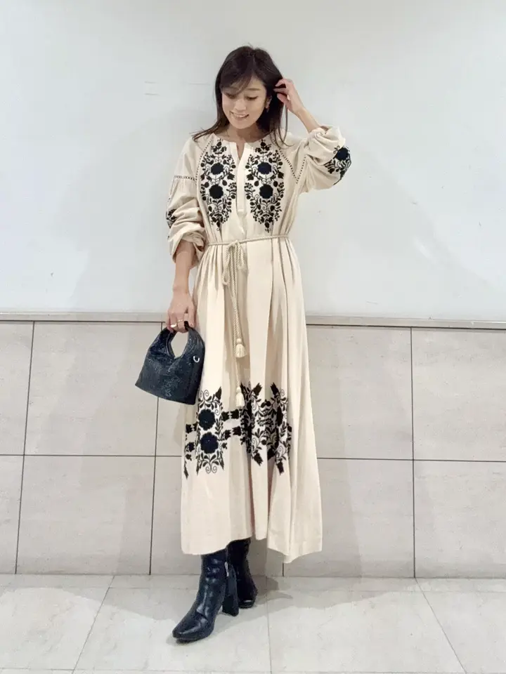 GRACE CONTINENTAL yukimi yonee コーディネート画像