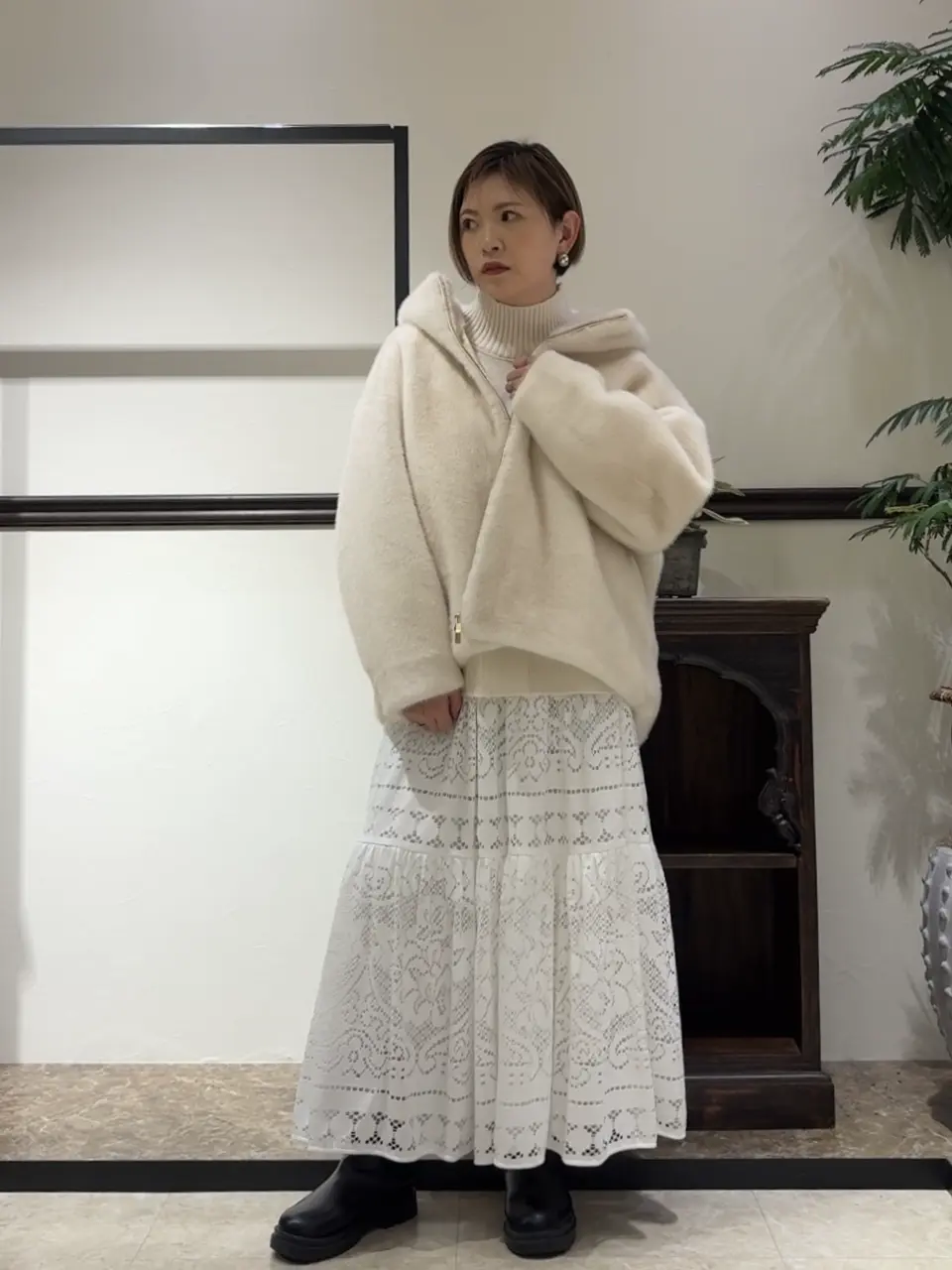 GRACE CONTINENTAL N.YURI コーディネート画像