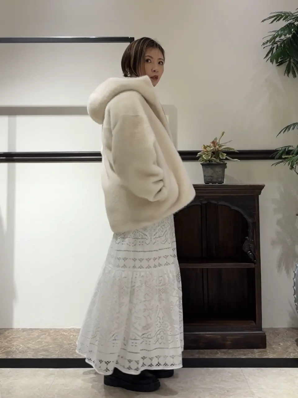 GRACE CONTINENTAL N.YURI コーディネート画像