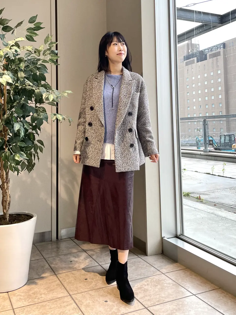 GRACE CONTINENTAL 端場　わかな コーディネート画像