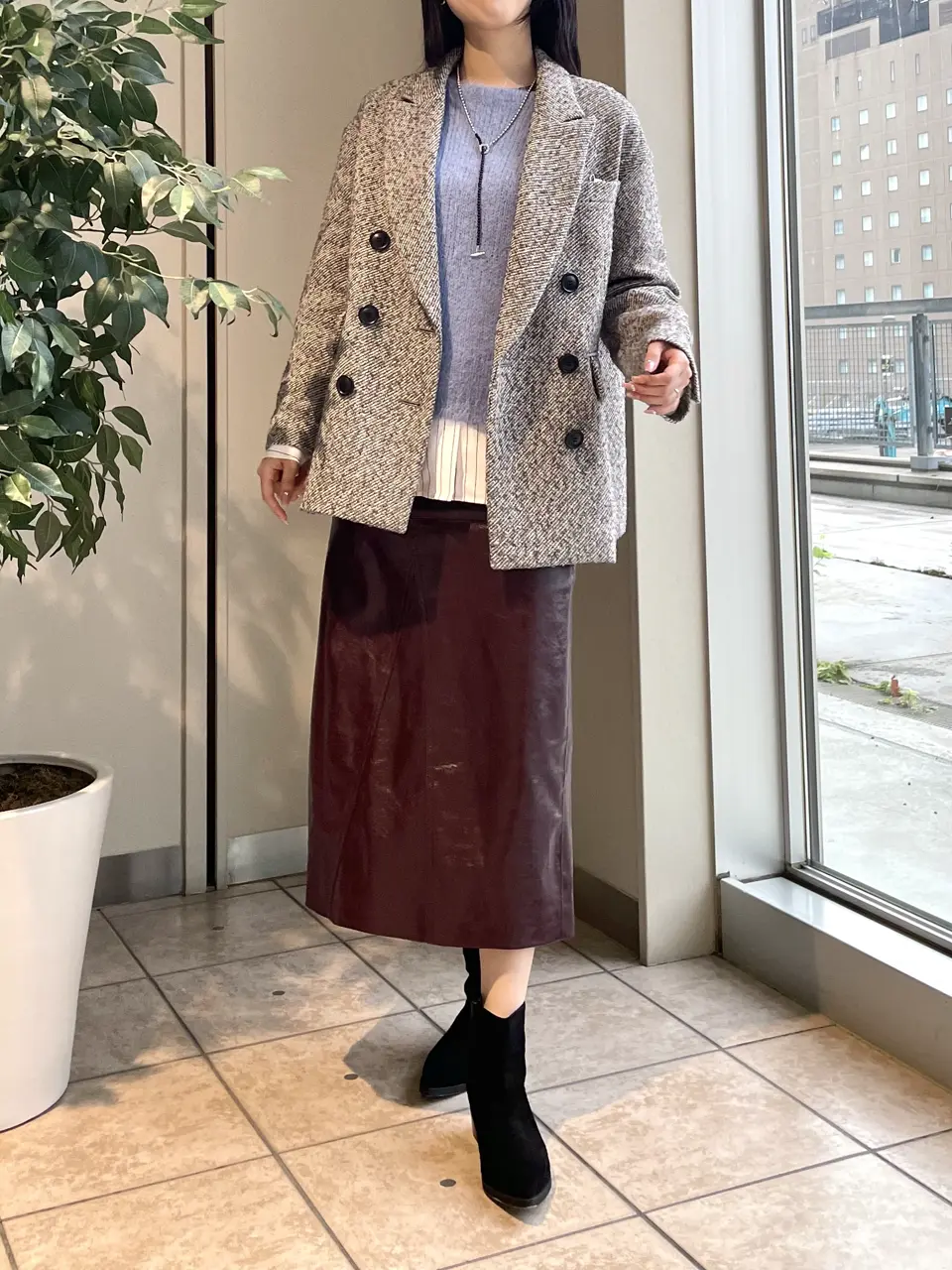 GRACE CONTINENTAL 端場　わかな コーディネート画像