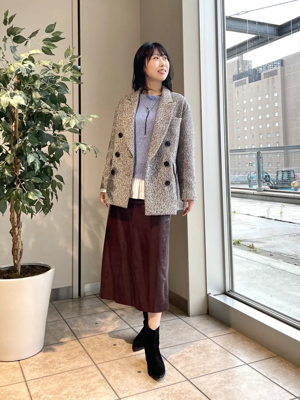 GRACE CONTINENTAL 端場　わかな コーディネート画像