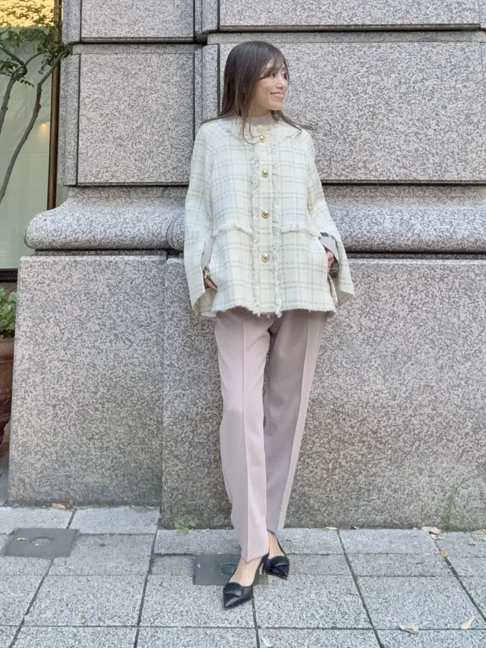 GRACE CONTINENTAL yukimi yonee コーディネート画像