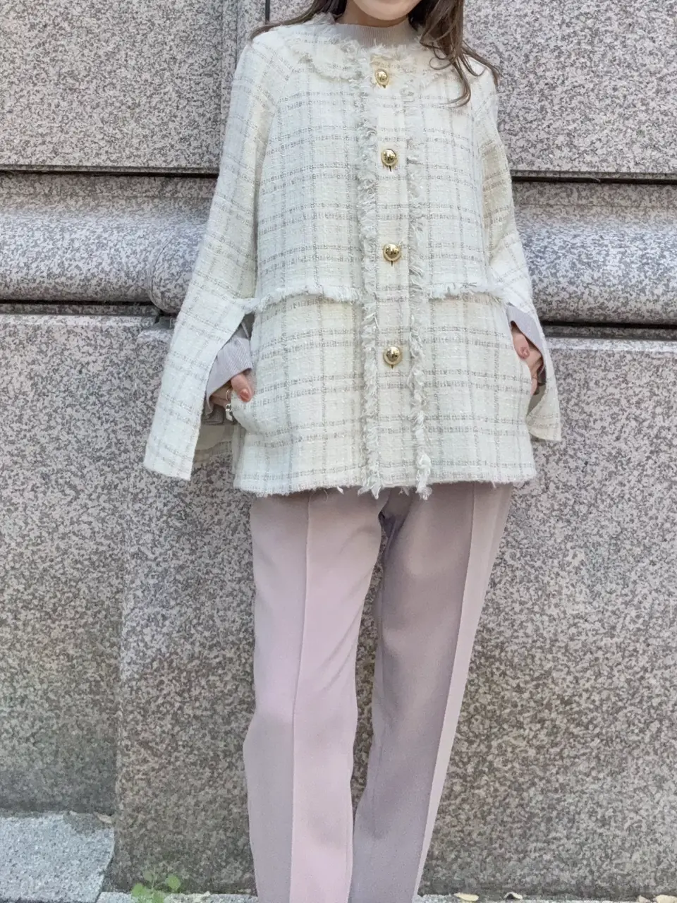 GRACE CONTINENTAL yukimi yonee コーディネート画像