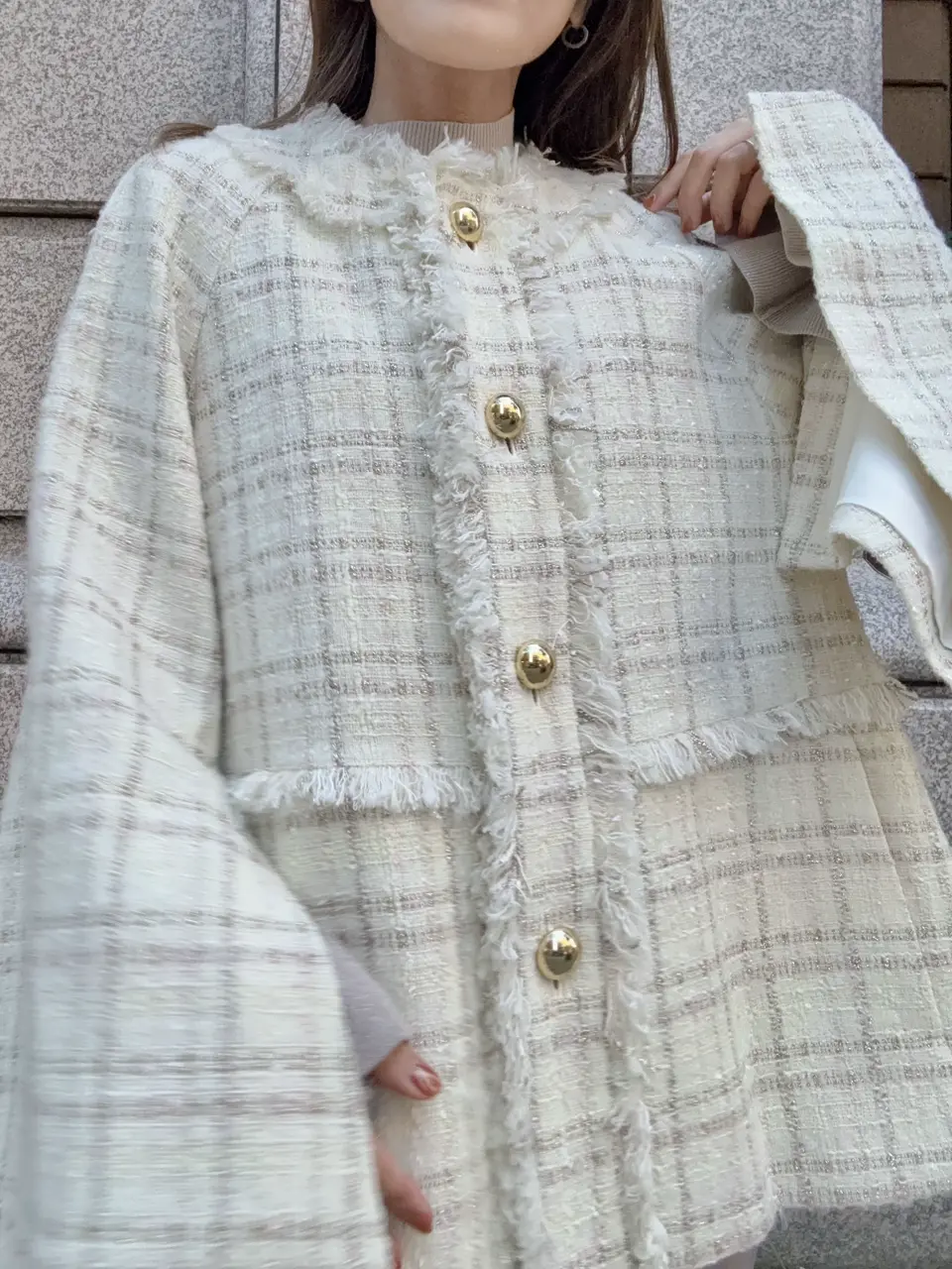 GRACE CONTINENTAL yukimi yonee コーディネート画像