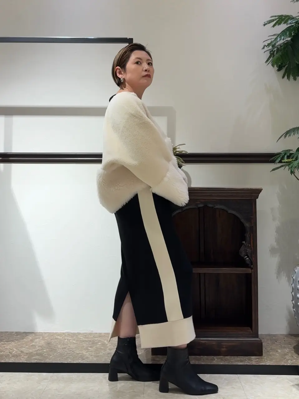 GRACE CONTINENTAL N.YURI コーディネート画像