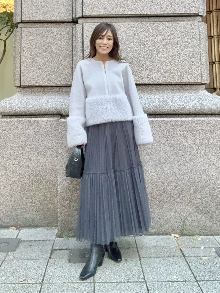 GRACE CONTINENTAL yukimi yonee コーディネート画像