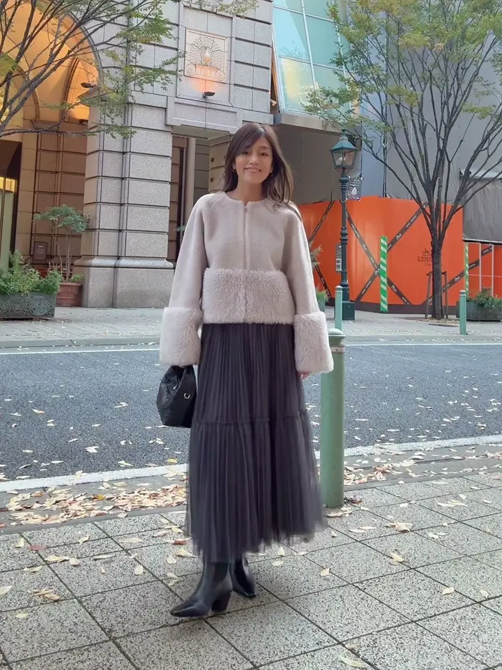 GRACE CONTINENTAL yukimi yonee コーディネート画像