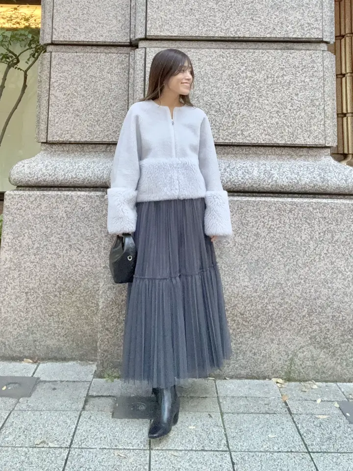 GRACE CONTINENTAL yukimi yonee コーディネート画像