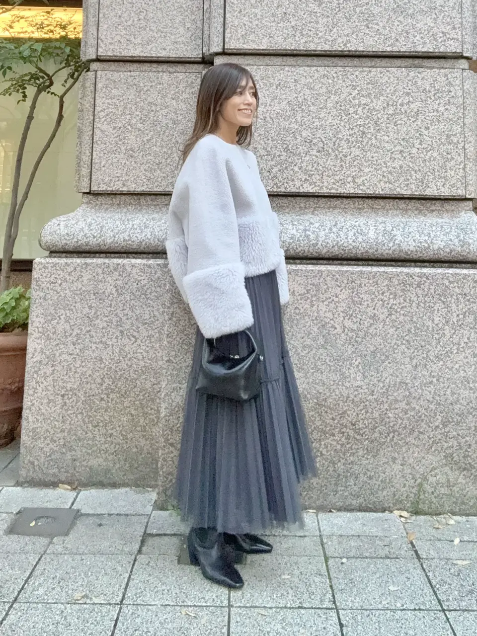 GRACE CONTINENTAL yukimi yonee コーディネート画像