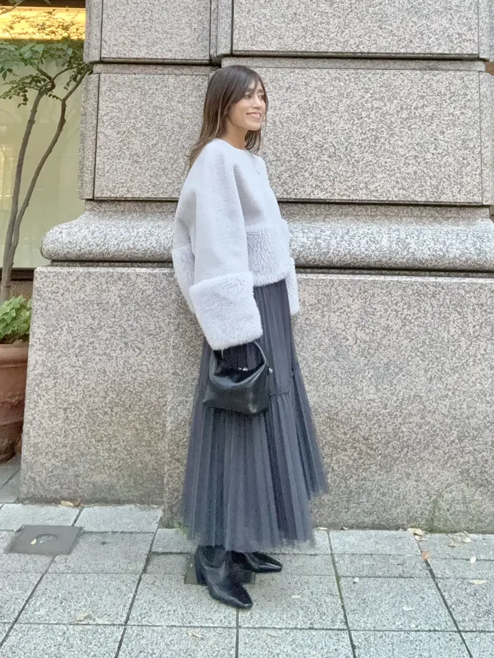 GRACE CONTINENTAL yukimi yonee コーディネート画像