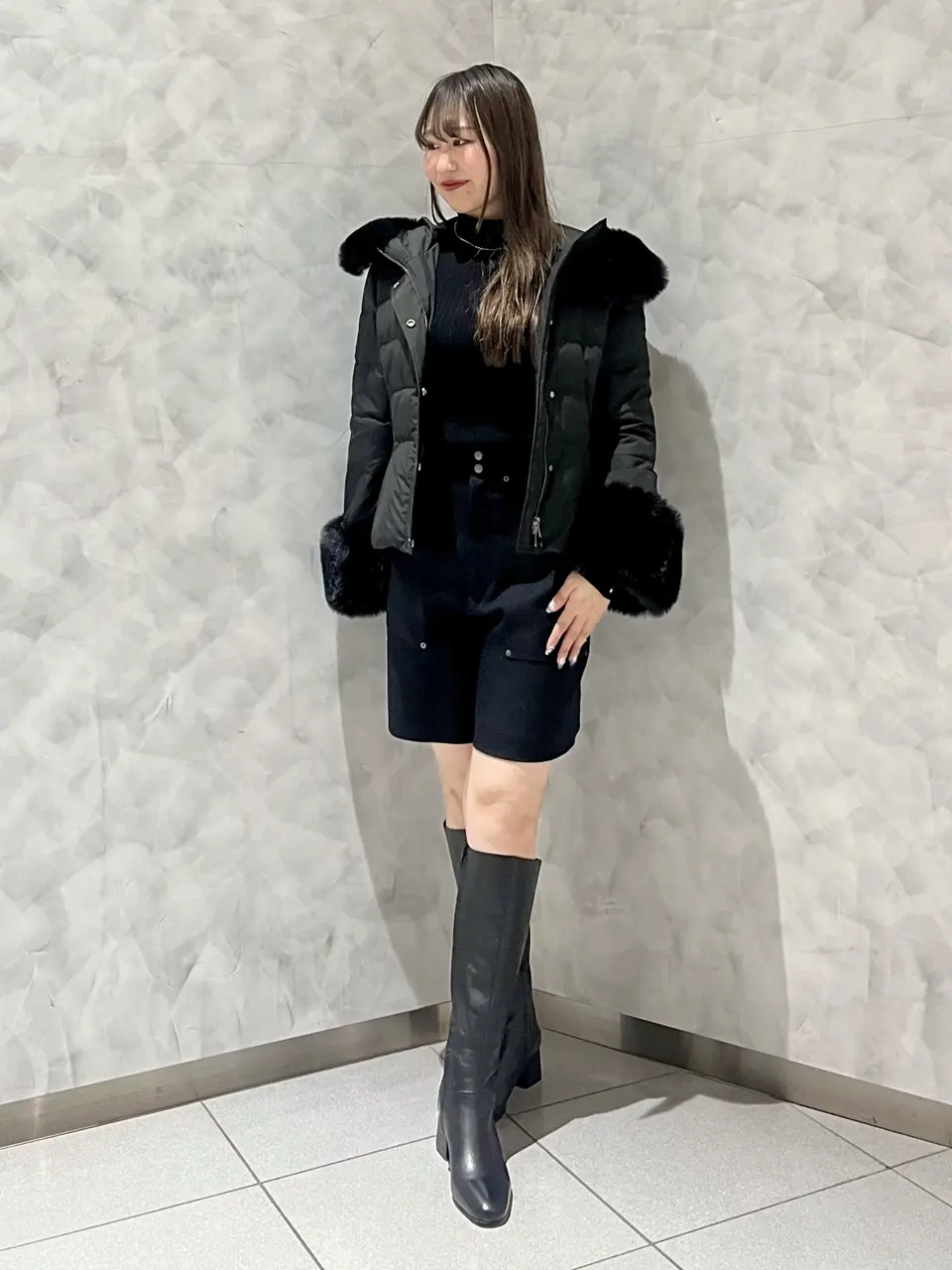 GRACE CONTINENTAL 根本　紗良 コーディネート画像