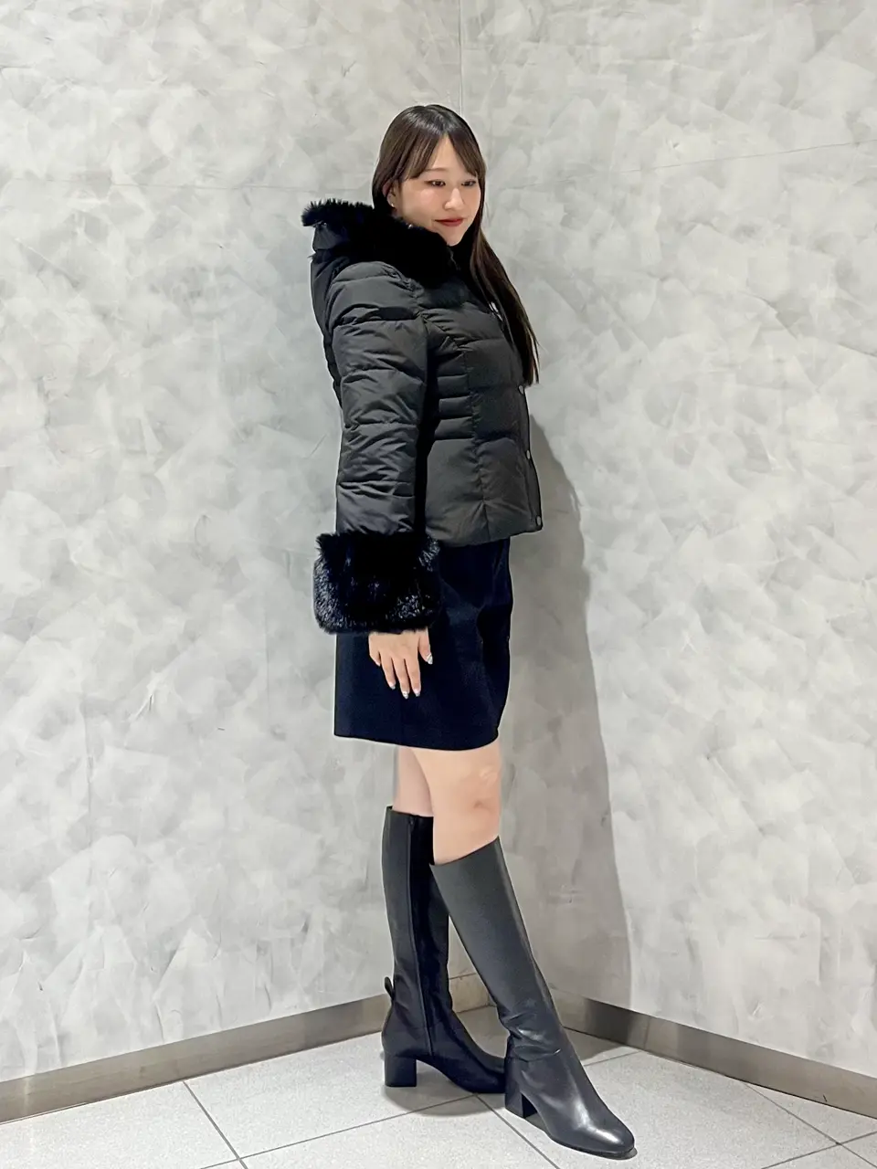 GRACE CONTINENTAL 根本　紗良 コーディネート画像